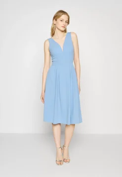 Wal G Addison V Neck Midi Dress – Jersey Dress . Excellent|Women Dress