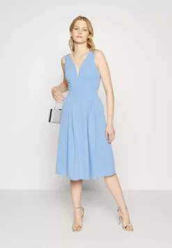 Wal G Addison V Neck Midi Dress – Jersey Dress . Excellent|Women Dress
