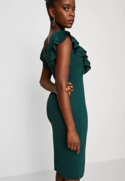 Wal G Alessia Frill Sleeve Midi Dress – Jersey Dress . Online Sales|Women Dress