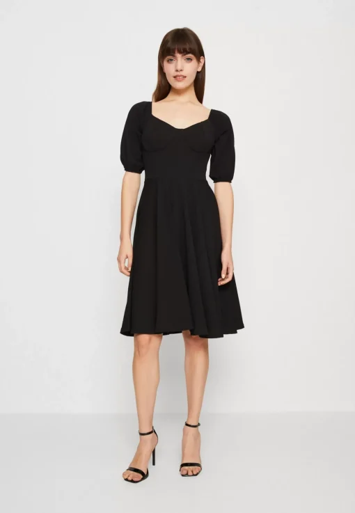 Wal G Alicia Midi Skater – Jersey Dress . Cheap|Women Dress