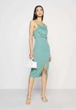 Wal G Ashanti Lace Midi Dress – Cocktail Dress / Party Dress . Sale|Women Dress