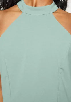 Wal G Bali Halter Neck Skater Dress – Jersey Dress . Shop|Women Dress