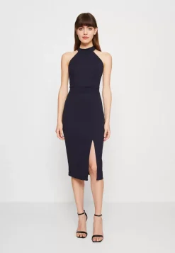 Wal G Benedette Midi Dress – Cocktail Dress / Party Dress . Discount Online|Women Dress