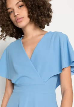 Wal G Betty V Neck Wrap Skater Dress – Day Dress . Sale|Women Dress