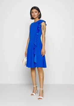 Wal G Bill Ruffle Skater Dress – Cocktail Dress / Party Dress . Closeout Sale|Women Dress
