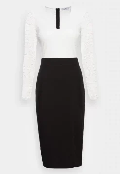 Wal G Blake Long Sleeve Midi Dress – Shift Dress . Excellent|Women Dress