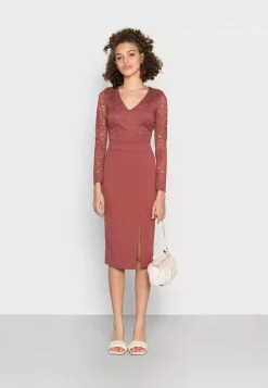 Wal G Blake Long Sleeve Midi Dress – Shift Dress . Free Delivery|Women Dress