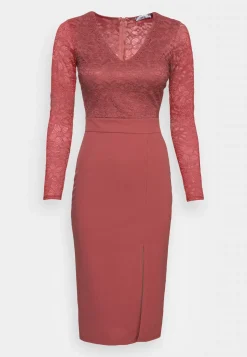 Wal G Blake Long Sleeve Midi Dress – Shift Dress . Free Delivery|Women Dress