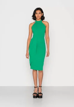 Wal G Brandizip Back Ruffle Midi Dress – Cocktail Dress / Party Dress . Crazy Deals|Women Dress
