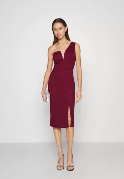 Wal G Bro One Shoulder Midi – Cocktail Dress / Party Dress . Special|Women Dress