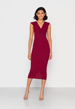 Wal G Brooke Frill Midi Dress – Shift Dress . Excellent|Women Dress