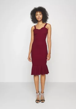 Wal G Carla Midi Dress – Jersey Dress . Cheap|Women Dress