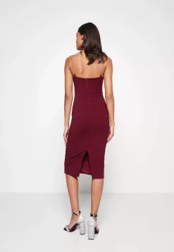 Wal G Chain Strap Midi Dress – Cocktail Dress / Party Dress . Shop|Women Dress