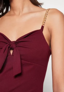 Wal G Chain Strap Midi Dress – Cocktail Dress / Party Dress . Shop|Women Dress