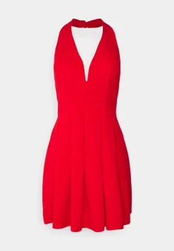 Wal G Chelsea Halter Neck Skater Dress – Jersey Dress . Discount Sale|Women Dress