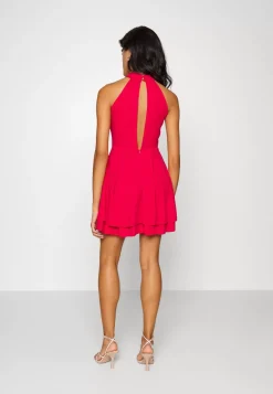 Wal G Cheryl Halter Neck Skater Dress – Day Dress . Special|Women Dress