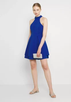 Wal G Cheryl Halter Neck Skater Dress – Day Dress . Tendy Style|Women Dress