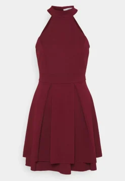 Wal G Cheryl Halter Neck Skater Dress – Day Dress . Online Sales|Women Dress