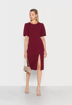 Wal G Cole Sleeve Midi Dress – Jersey Dress . Cheap|Women Dress