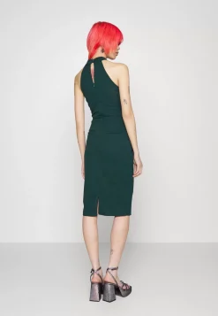 Wal G Constance Pleat Midi – Cocktail Dress / Party Dress . Official|Women Dress