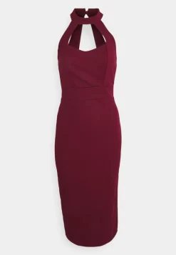 Wal G Demi Cross Over Midi – Jersey Dress . Discount Online|Women Dress