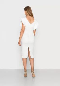 Wal G Diana Ruffle Sleeve Midi Dress – Jersey Dress . Top Sellers|Women Dress