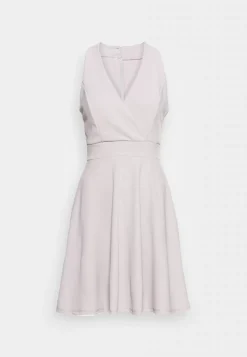 Wal G Diaz Halter Neck Wrap Skater Dress – Cocktail Dress / Party Dress . Discount Sale|Women Dress