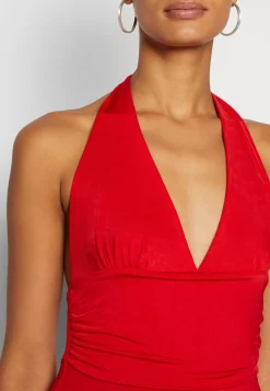 Wal G Eddie V-Neck Maxi Dress – Jersey Dress . Tendy Style|Women Dress