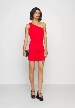Wal G Ella Rouched Mini Dress – Jersey Dress . Excellent|Women Dress