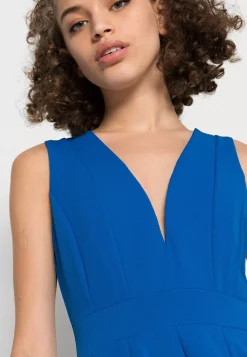 Wal G Eva V Neck Pleated Midi Dress – Cocktail Dress / Party Dress . Free Delivery|Women Dress