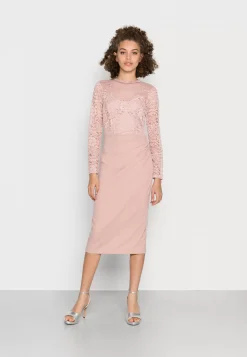 Wal G Florence Long Sleeve Midi Dress – Cocktail Dress / Party Dress . Sale|Women Dress