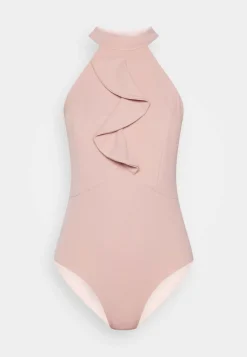 Wal G Fran Frill Bodysuit – Top . Discount Sale|Women Top