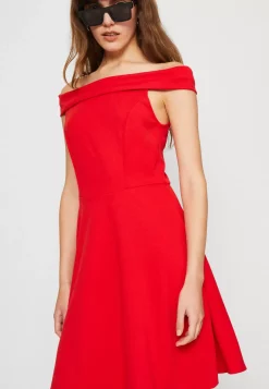 Wal G George Off Shoulder Skater – Jersey Dress . Free Delivery|Women Dress