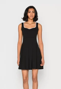 Wal G Giannaheart Neck Skater Dress – Jersey Dress . Special|Women Dress
