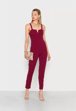 Wal G Giav Neck Slim Fit – Jumpsuit . Cheap|Women Jumpsuit