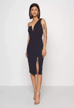 Wal G Gigi One Shoulder Midi Dress – Cocktail Dress / Party Dress . Opening Sales|Women Dress