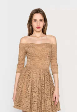 Wal G Harper Off The Shoulder Skater Dress – Cocktail Dress / Party Dress . Discount Online|Women Dress