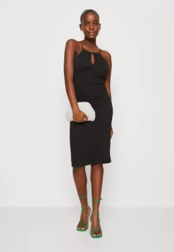 Wal G Harriet Halter Midi Dress – Jersey Dress . Official|Women Dress