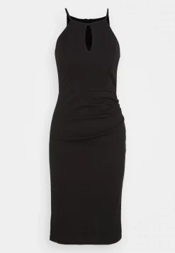 Wal G Harriet Halter Midi Dress – Jersey Dress . Official|Women Dress