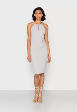 Wal G Harriet Halter Midi Dress – Jersey Dress . Cheap|Women Dress
