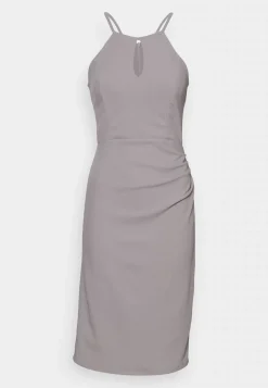Wal G Harriet Halter Midi Dress – Jersey Dress . Cheap|Women Dress