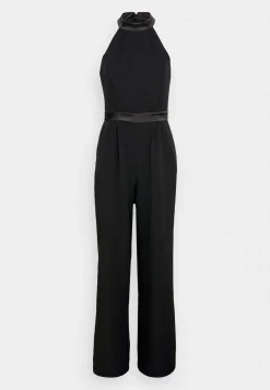 Wal G Harry Satin Band Wide Leg – Jumpsuit . Discount Sale|Women Jumpsuit