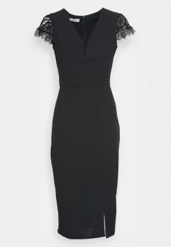 Wal G Harry Sleeve Midi Dress – Shift Dress . Tendy Style|Women Dress
