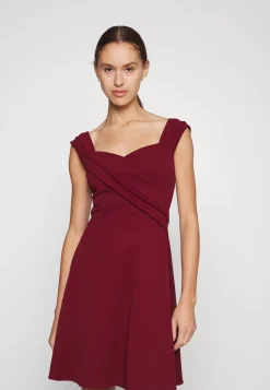 Wal G Heart Neck Skater Dress – Jersey Dress . Cheap Online|Women Dress