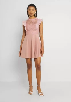 Wal G Humera Lace Skater Dress – Jersey Dress . Shop|Women Dress