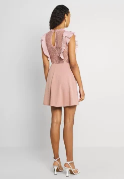 Wal G Humera Lace Skater Dress – Jersey Dress . Shop|Women Dress