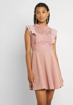 Wal G Humera Lace Skater Dress – Jersey Dress . Shop|Women Dress