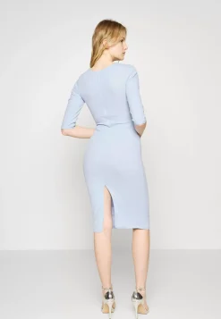 Wal G Isabella Wrap Midi Dress – Jersey Dress . Closeout Sale|Women Dress