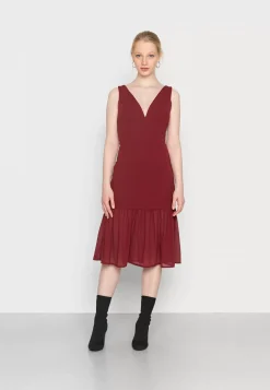 Wal G Jessie Pleat Midi Dress – Cocktail Dress / Party Dress . Opening Sales|Women Dress
