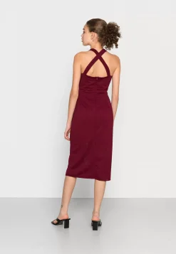 Wal G Jimmy Cross Over Midi Dress – Cocktail Dress / Party Dress . Cheap Online|Women Dress